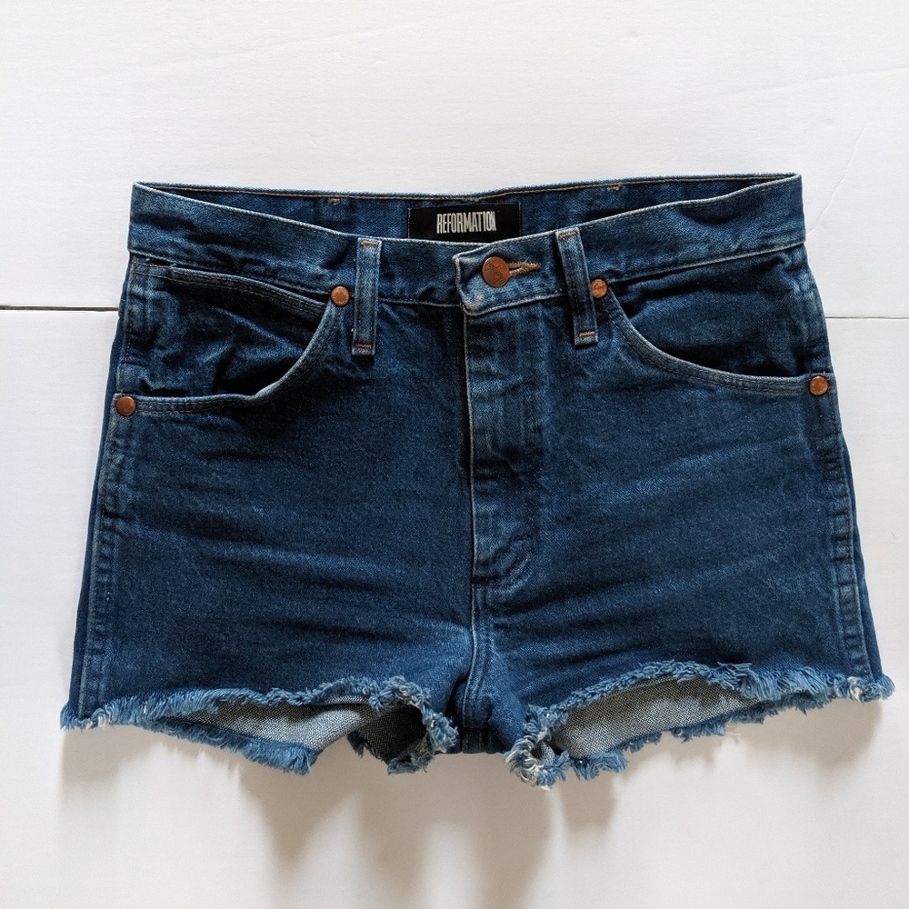 Vintage Wrangler Reformation Denim Shorts
